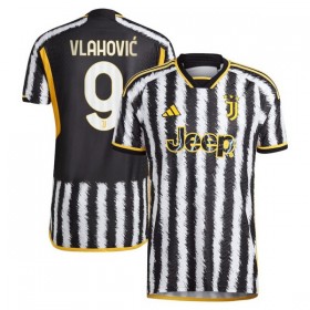 Goedkope Juventus 2023-24 Vlahovic 9 Thuisshirt